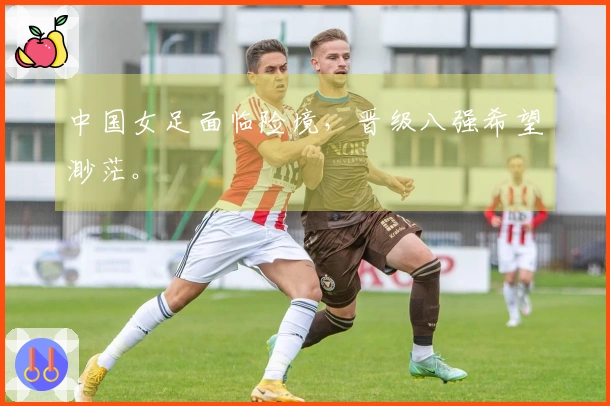 中国女足面临险境，晋级八强希望渺茫。