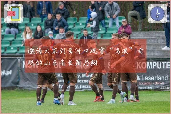 邀请大家到黄河口观赏“鸟浪”奇观的山东省长周乃翔